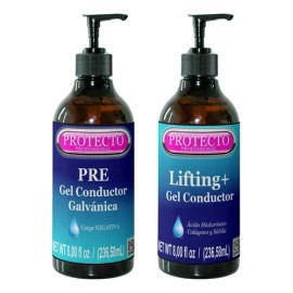 Kit Gel Facial Galvánica Compatible Nuskin Y Similares