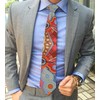 Australian Made Kangaroo Story Orange Tie
