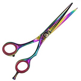 May - Haarschneideschere 6.0 Zoll - Friseurschere - Haarschere mit Titanbeschichtung