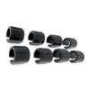 Design61 Clamping Shell Glides, Set of 8, Chair Glides, Floor