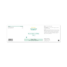 Heidelberger Chlorella Resistant Strength Type 3 Powder, High-Quality Food Source for Gut Bacteria, Vegan and Lactose and Peanut Free, 320 g