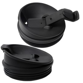 2Pcs Replacement Part Lids for Ninja Blender, 3.35" Inner Diameter, Sip Seal Spout Lids Compatible with Ninja 18oz 24oz 32oz Cups, Fit for Ninja Auto-IQ BL450 BL480 BL490 BL640 BL680 BN400 BN750 BN800