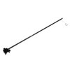 Black Portable Aluminum Alloy Folding Light Bracket Stand Outdoor Camping