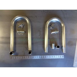 Slag Factory Offroad Coilover Hoops Kit Weld On 180° Pair - Laser Cut Shock Tabs Airshocks Coil Over