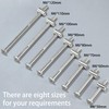 10 Sets of Furniture Connector Bolts and Barrel Nuts,Bed Bolt