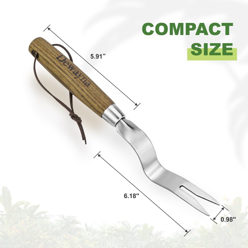 Weed Puller Tool, Hand Weeder with Good Leverage for Easy