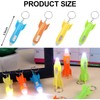 Llavero de Mini Linterna LED de Helicóptero y Cohete -