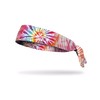 JUNK Brands Moksha Performance Tie Headband White
