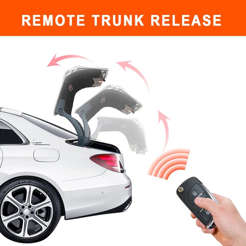 BANVIE ① Car Keyless Entry Security Alarm System + ②
