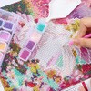 Qoosea 28 Grids Diamond Embroidery Box, Diamond Storage Box Beads