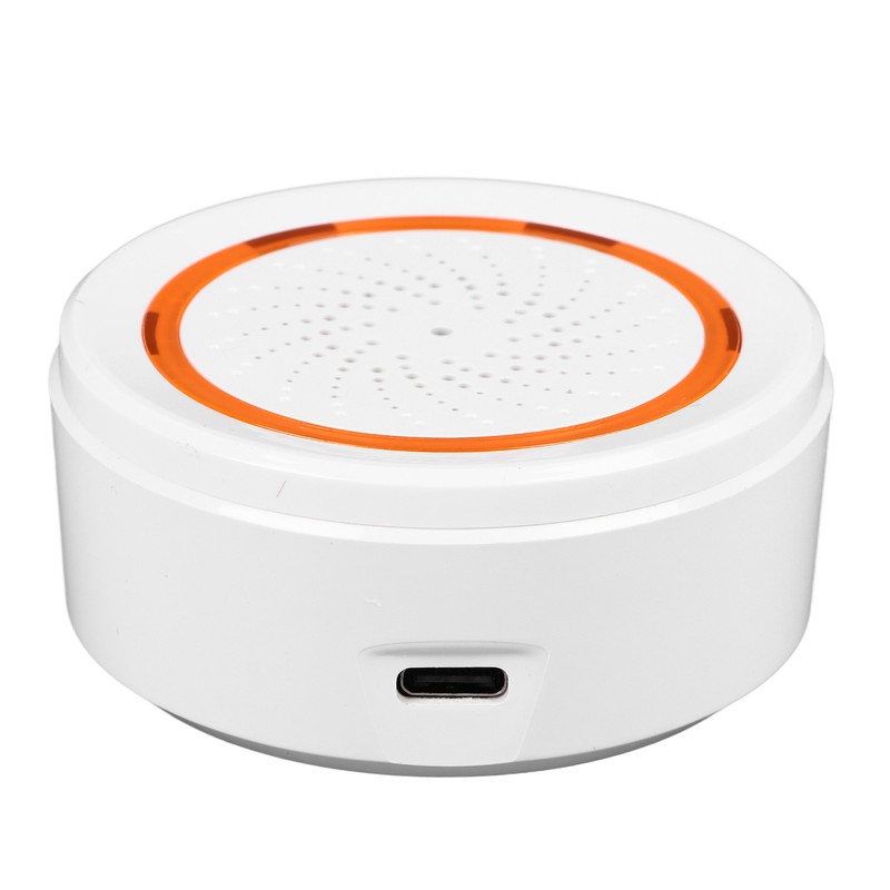 Smart Indoor Sound and Light Alarm USB Battery Dual Power