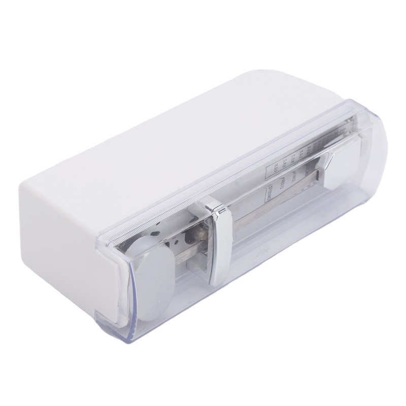 Mini Mechanical Metronome Portable 11x5x3cm White Musical Instrument Accessories for
