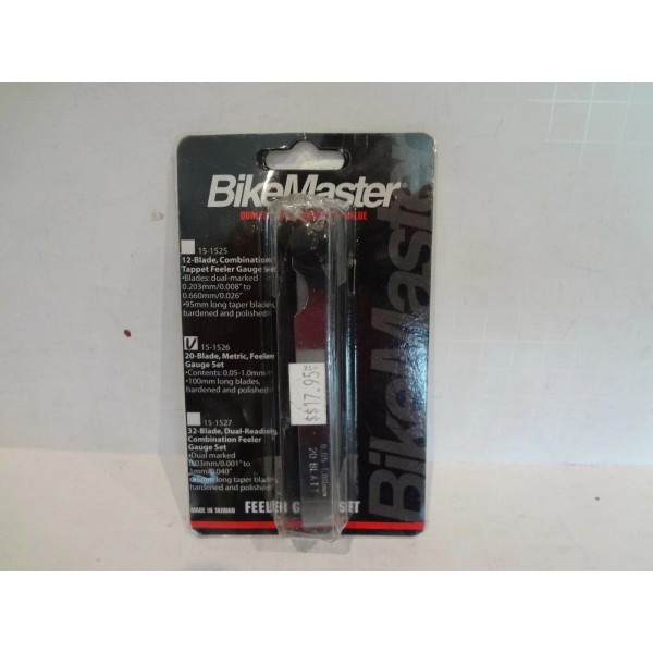 BikeMaster Feeler Gauge Set 15-1526