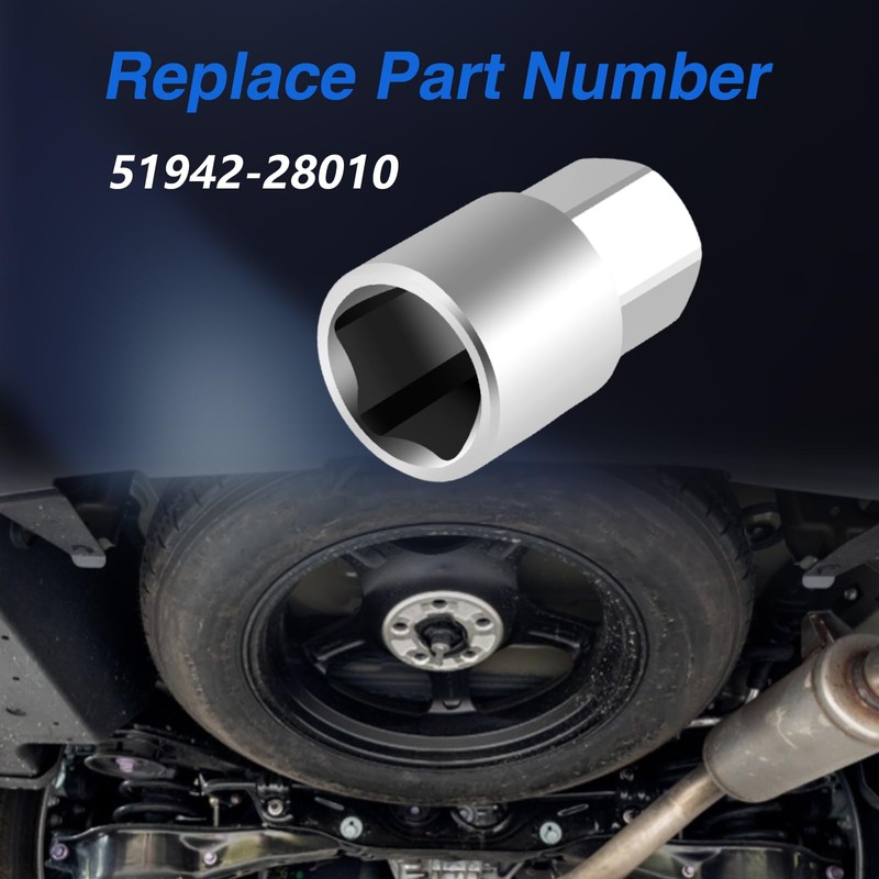 KPALAG Upgrade Stainless Steel Spare Wheel Handle CNC Socket Tool