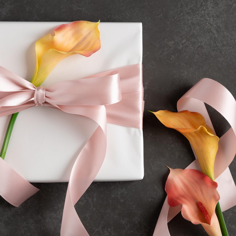 Offray Wide Decorative Ribbon, White