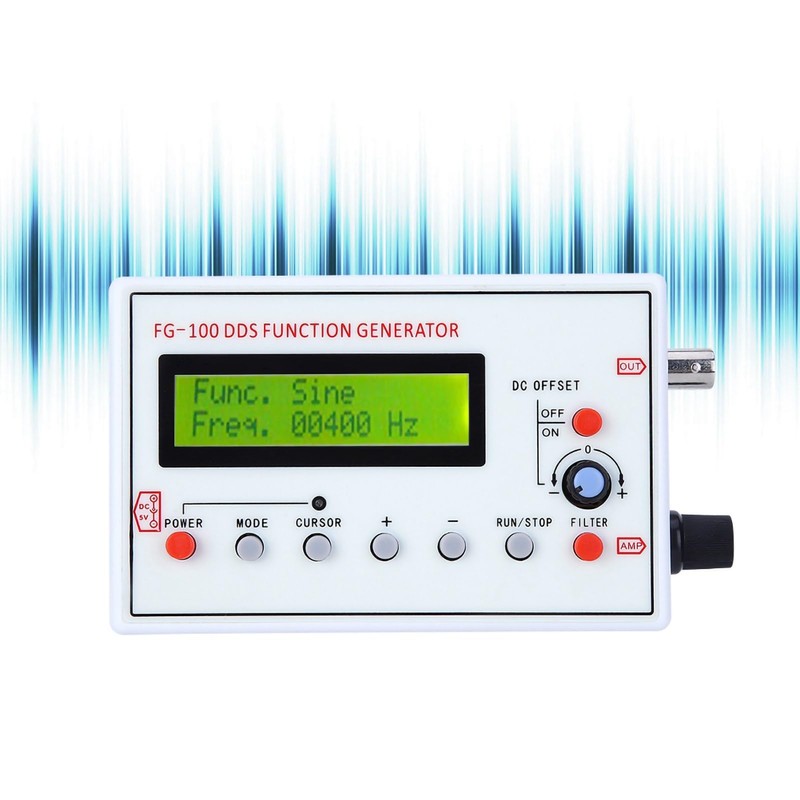 Signal Generator DC3.5-10V Function Generator FG-100 DDS Function Generator USB