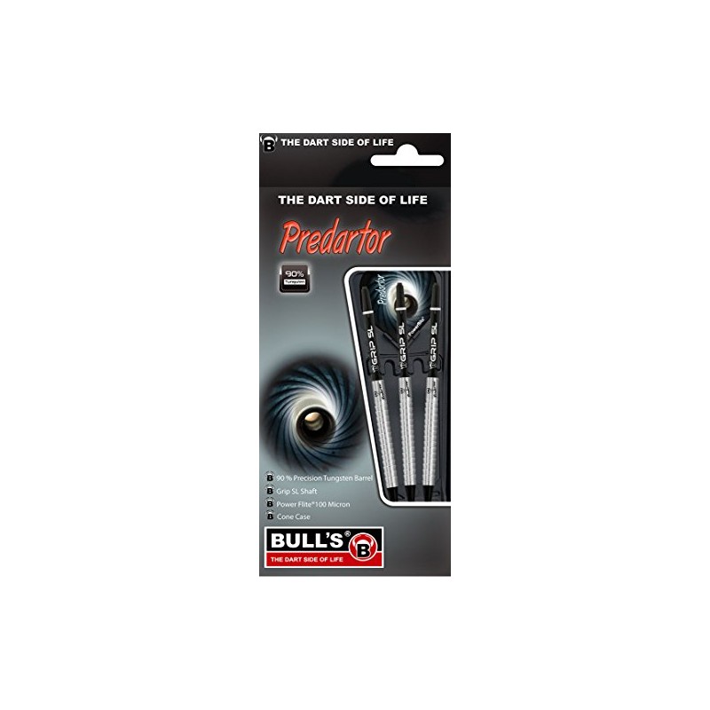 Bull´s dart arrows Predartor P1 softtip 90% tungsten 18 gram
