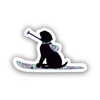 Stickers for Everyone Sticker Dog Paddle Board Decal for Car