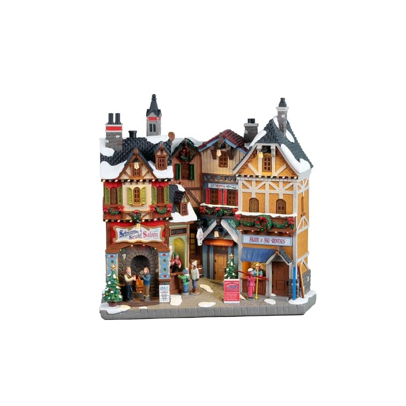 Lemax 25869 Vail Village Facade: Alpine Winter Shops