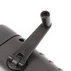 Hand Crank Solar Powered Rechargeable Flashlight Mini Solar Flashlight for