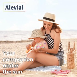 UV Detection Stickers for Sunscreen Reapply Reminder, Suitable for Kids & Adults, 40 Pack Sticker Patches, Sun Cream Instant Monitoring, Improved Formula