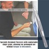 Dissecting Tissue Thumb Forceps Tweezers 6" (15.24 cm), Blunt 1x2