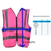 Adult Zipped High Visibility Hi Viz Hi Vis Vest Waistcoat