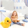 Bansusu 50CM Plush Yellow Duck Soft Stuffed Animal Toy Sofa