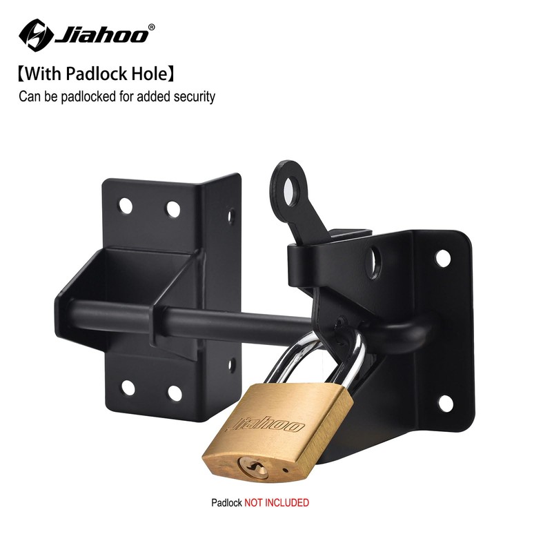 Heavy Duty Automatic Gate Latch for Wooden Fences,Self Locking Metal