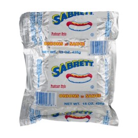 Sabrett 4 packages Sabrett Onions in Sauce 15 Oz (60oz total)