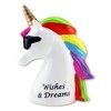 Ceramic Money Box - Unicorn Head Wishes & Dreams with