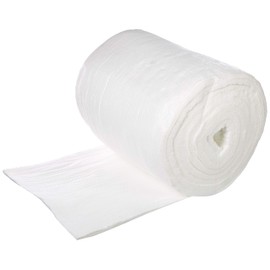 Ceramafiber Rockwool Ceramic Fiber Blanket - 8# Density - 2300°F - 24"x1"x25' - Effective for Heat Resistance and Temperature Control