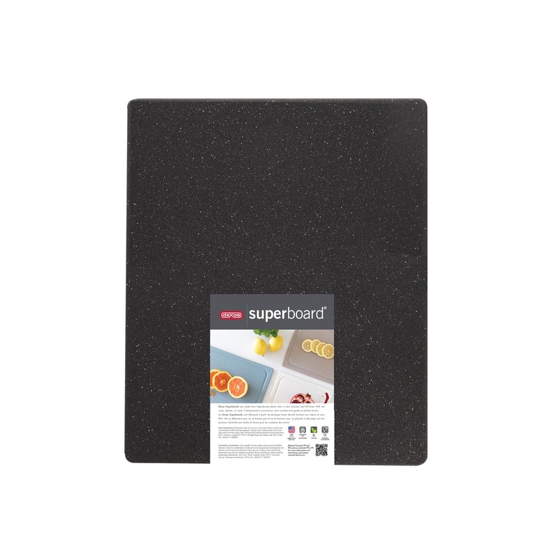 Dexas Superboard Reversible Pastry Board, 14 x 17 Inches, Midnight