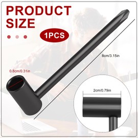Guitar Truss Rod Wrench 5/16" (8mm) Metal Guitar Adjusting Wrench Guitar Neck Repair Accessories for Adjusting Guitar Necks & Replacing Guitar Parts