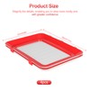 4Pcs Stretch Fresh Storage Trays - Stacked and Reusable Flat