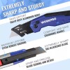 WORKPRO Folding Box Cutter Retractable Utility Knife Quick Razor Knife