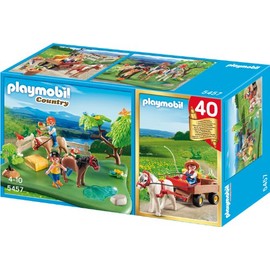 Playmobil 5457 Country Pony 40th Anniversary Compact Set