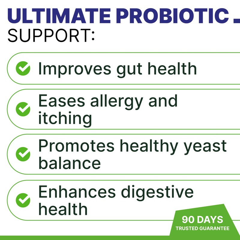 Probiotic, Enzyme, Prebiotic, Dog Chews for Digestive Support - Helps