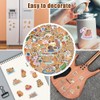 Capybara Pencil Case Kit,57Pcs Capybara Stationery Set School Pencil Pouch