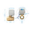 HSH-Flo 1" DN25 110-230VAC NPT Brass 2 Way Normally Closed