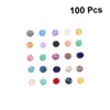 COHEALI 300pcs Round Resin Flat Back Rhinestones for Jewelry Making