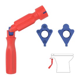 Toilet Seat Installation Key 1 Piece Toilet Seat Repair Key Toilet Seat Mounting Key for Toilet Seat Assembly Removal Repair Key (Red)