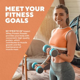 Myprotein Myprotein Impact Whey Protein Powder, 2.2 Lbs (31 Servings) Mocha, 22g Protein & 5g BCAA Per Serving, Protein Shake for Superior Performance