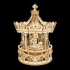 Robotime DIY Handmade Assembled Toys AMK62 Romantic Carousel Music Box