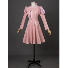 CosFantasy Glinda Costume Cosplay Dress Womens Pink Jacket Skirt Suit Shirt 3 Piece FY0122 Size L