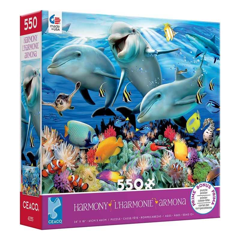 Ceaco - Harmony - Ocean - 550 Piece Jigsaw Puzzle