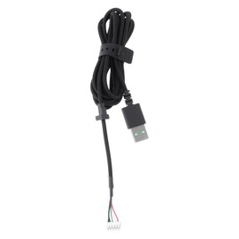 Briny River USB-Kabel Datenleitung Audiokabel Kompatibel mit Razer Kraken Kitty Edition Kompatibel mit Ultimates Edition-Kopfhörern Schwarz