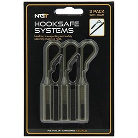 DNA NGT Pack of 3 Hooksafe System Hook Protectors for Made up Carp/Coarse Fishing Rods Set