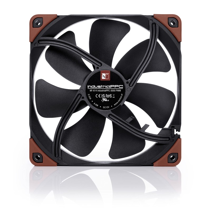 Noctua NF-A14 iPPC-3000 PWM, Heavy Duty Cooling Fan, 4-Pin, 3000