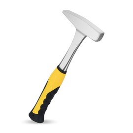 Sheet Metal Hammer – 11oz Tinsmith hammer with Integral Forging – for HVAC, Pipe Work, Sheet Metal, Square/Shaping/Tinning Hammer (300, Yellow)
